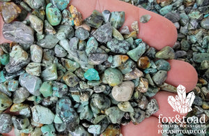 African Turquoise Gemstone Chips
