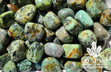 Turquoise, African Tumbled Stones