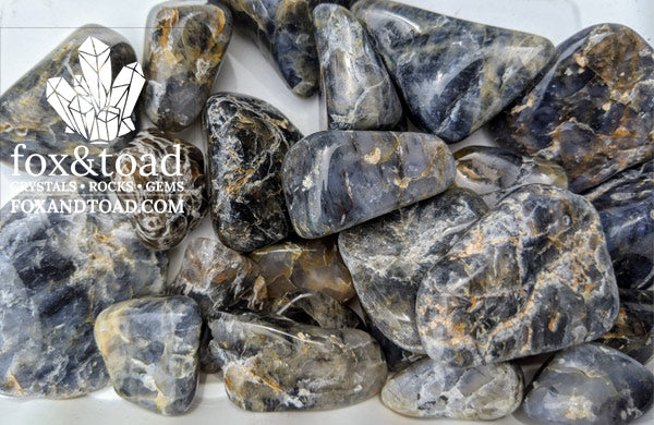 Quartz, Angel Blue Tumbled Stones
