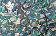 Fluorite, Blue (AAA+) Tumbled Stones