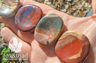 Jasper, Brecciated Worry Stone