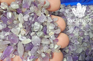 Amethyst, Chevron Gemstone Chips