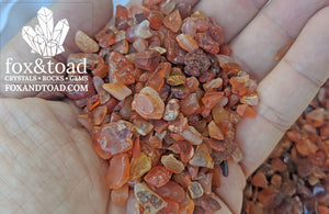 Carnelian Gemstone Chips