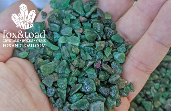 Emerald Gemstone Chips