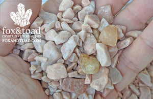 Moonstone, Peach Gemstone Chips