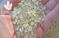 Topaz, Lemon Gemstone Chips