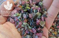 Tourmaline, Rainbow Gemstone Chips