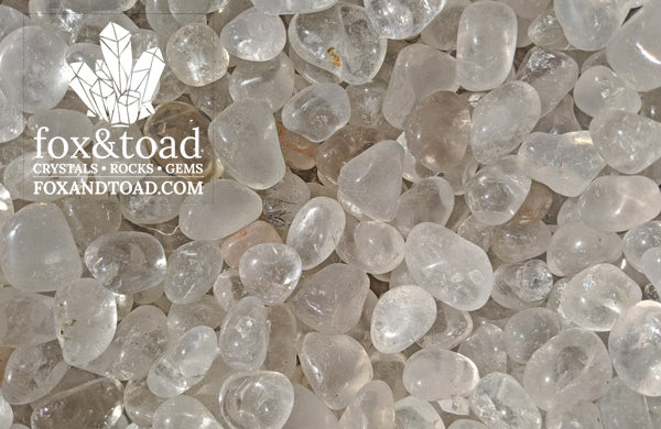 Quartz, Clear Tumbled Stones