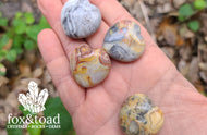 Pocket Heart — Agate, Crazy Lace