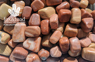 Jasper, Desert Rhyolite Tumbled Stones