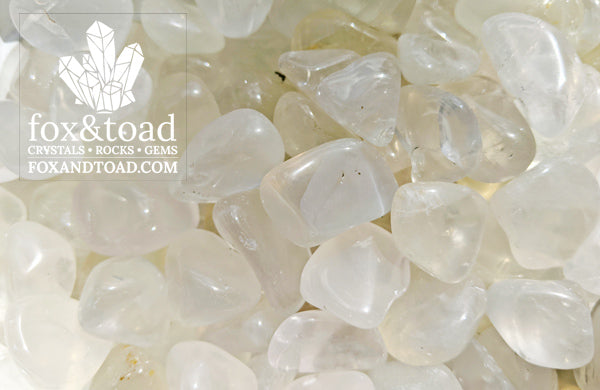 Quartz, Girasol Tumbled Stones