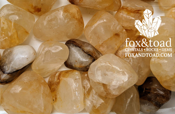 Quartz, Golden Healer Tumbled Stones