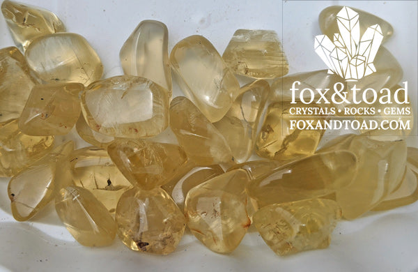 Labradorite, Golden Tumbled Stones