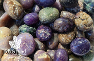 Agate, Grape Tumbled Stones
