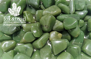 Chert, Green Tumbled Stones