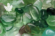 Fluorite, Green Tumbled Stones