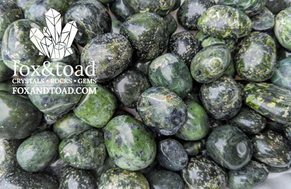 Kyanite, Green Tumbled Stones