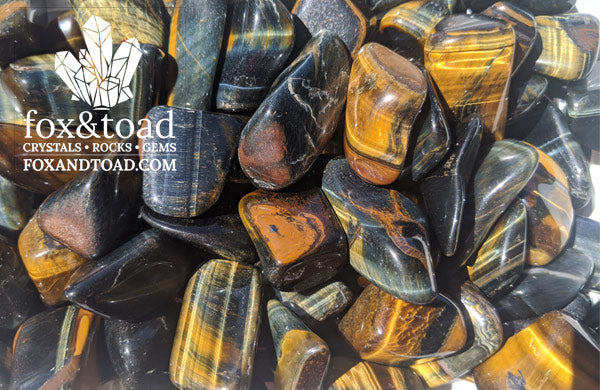 Tiger's Eye, Hawkeye Tumbled Stones