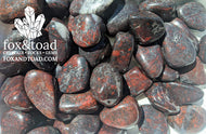 Jasper, Hematite Tumbled Stones
