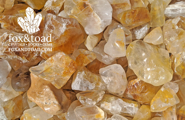 Quartz, Hematoid Points Tumbled Stones