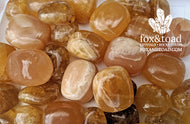 Calcite, Honey Tumbled Stones