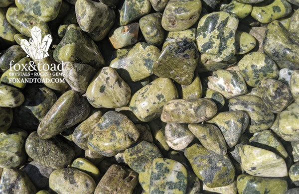 Serpentine, Imperial Tumbled Stones