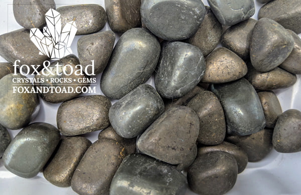 Pyrite, Indian Tumbled Stones