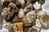 Jasper, King Cobra Tumbled Stones