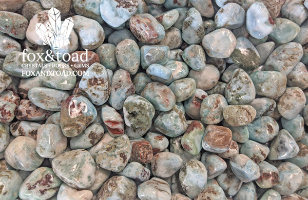 Larimar Tumbled Stones