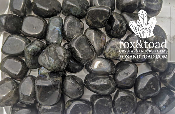 Larvikite Tumbled Stones