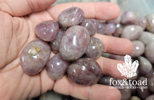 Quartz, Lavender Rose, Tumbled Stones