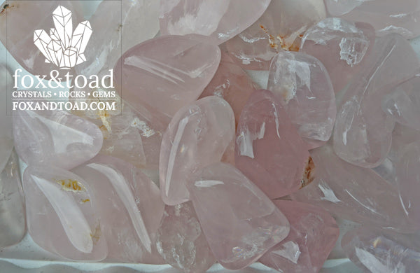 Quartz, Lavender Rose (Malawi) Tumbled Stones