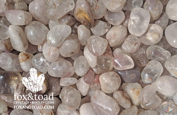 Quartz, Lithium Tumbled Stones