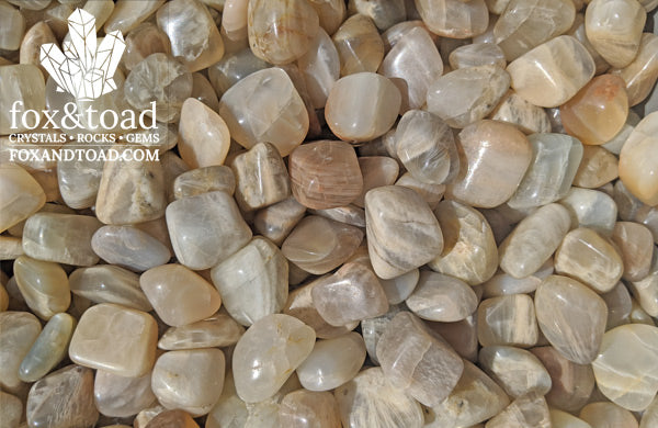 Moonstone Tumbled Stones