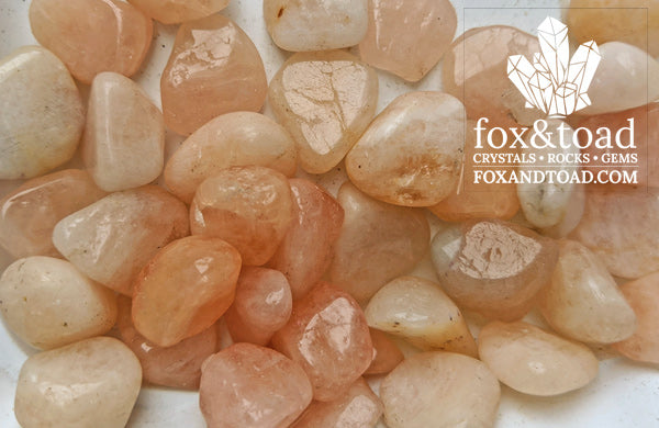 Morganite Tumbled Stones