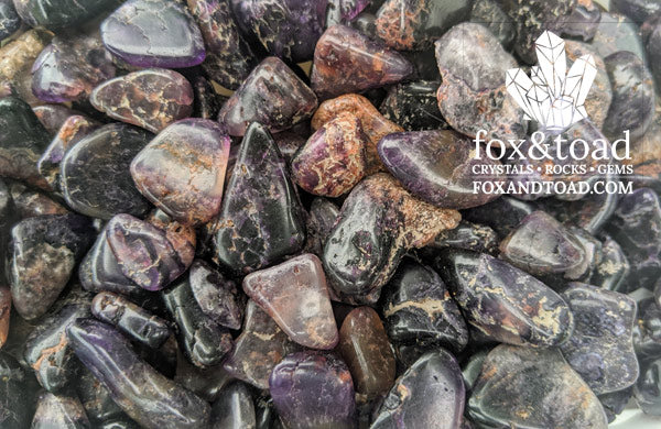 Fluorite, Nevada Tumbled Stones