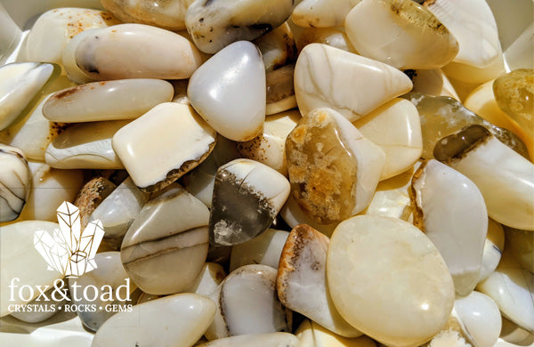 Agate, Opal Tumbled Stones – fox&toad