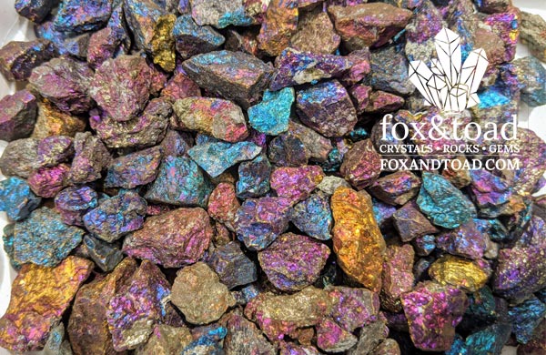 Peacock Ore Tumbled Stones
