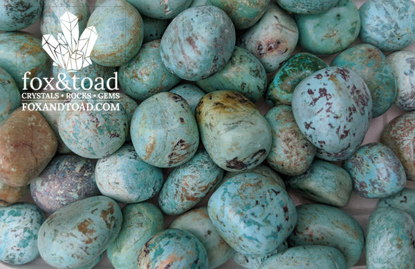 Turquoise, Peruvian Tumbled Stones