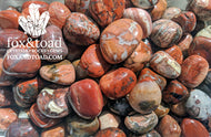 Jasper, Poppy Tumbled Stones