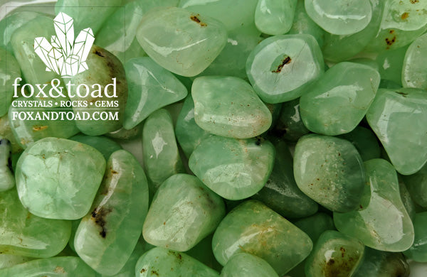 Prehnite Tumbled Stones