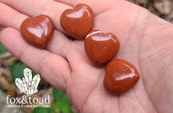Pocket Heart — Red Jasper
