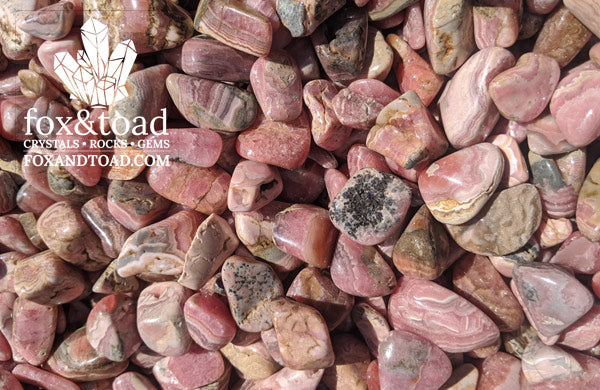 Rhodochrosite Tumbled Stones