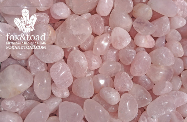 Quartz, Rose Tumbled Stones