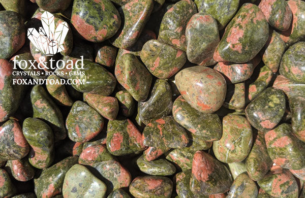 Unakite Tumbled Stones