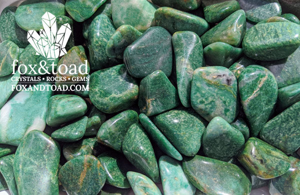 Quartz, Verde Tumbled Stones