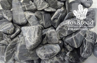 Moonstone, Virginia Black Tumbled Stones