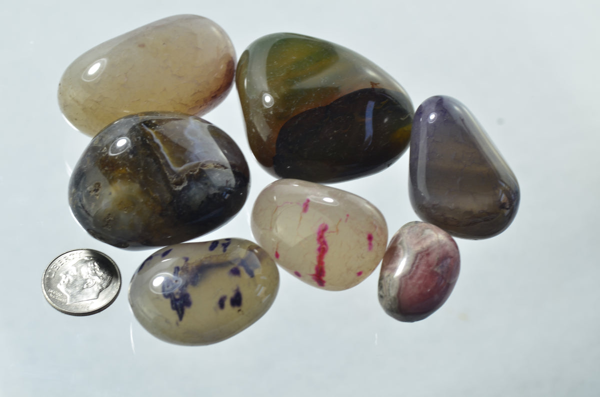 Agate Tumbled Stones – fox&toad