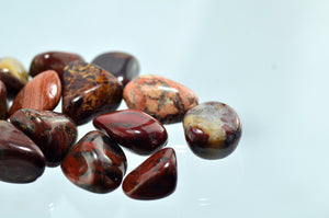 Jasper, Brecciated Tumbled Stones