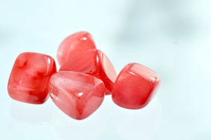 Quartz, Cherry Tumbled Stones